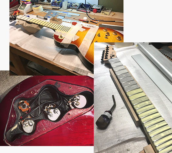 Reparation guitar techshop guitare basse Reparation guitar techshop guitare basse