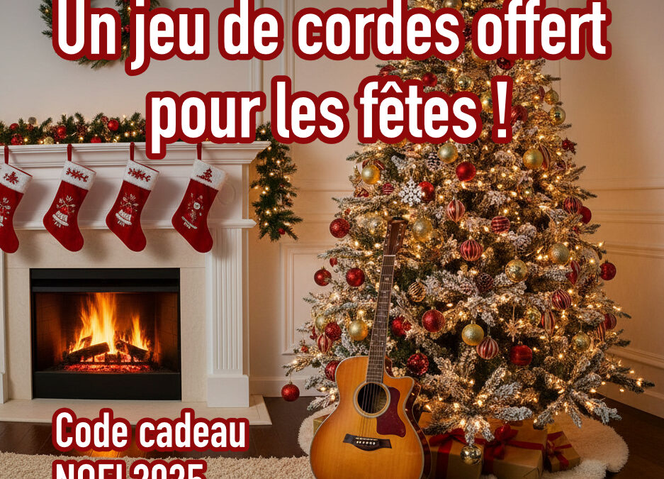 Jeu de cordes offert pour les fêtes